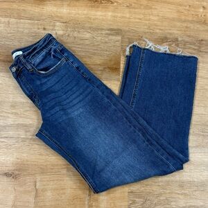 Altar'd State Dark Blue Wide Leg Jeans